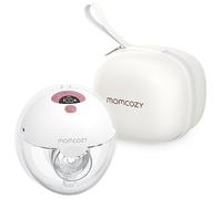 Momcozy Tiralatte Elettrico Indossabile M5, Tiralatte Indossabile Della Bocca del Bambino Flangia a Doppia Tenuta con 3 Modalità e 9 Livelli, Tiralatte Elettrico Portatile, 24mm (1, Rosso)