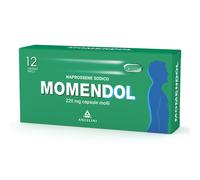 Angelini Momendol 220mg Naprossene Sodico Antidolorifico, 12 Capsule Molli