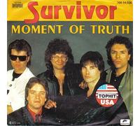 Moment Of Truth/Broken Promises (7" Vinyl Single)(1984)(Scotti Brothers 100.14-026)