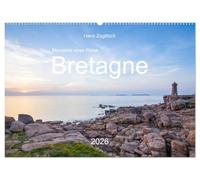 Momente einer Reise - Bretagne (Wandkalender 2026 DIN A2 quer), CALVENDO Monatskalender: Eine Region voller Kontraste