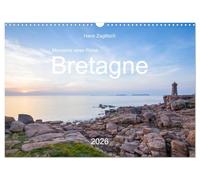 Momente einer Reise - Bretagne (Wandkalender 2026 DIN A3 quer), CALVENDO Monatskalender: Eine Region voller Kontraste