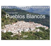 Momente einer Reise - Pueblos Blancos (Tischkalender 2027 DIN A5 quer), CALVENDO Monatskalender: Andalusiens bezaubernde, weiße Dörfer