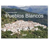 Momente einer Reise - Pueblos Blancos (Wandkalender 2027 DIN A2 quer), CALVENDO Monatskalender: Andalusiens bezaubernde, weiße Dörfer