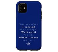 Momenti del Mar Rosso Vedi cosa ti ho portato attraverso l"esodo 14 Custodia per iPhone 11