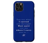 Momenti del Mar Rosso Vedi cosa ti ho portato attraverso l"esodo 14 Custodia per iPhone 11 Pro