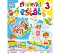 Momenti d'estate. Per la Scuola elementare. Con Libro: Italiano 4. Con Libro: Matematica 4 (Vol. 3)