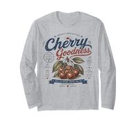 Momenti di Dolcezza con Le Ciliegie della Natura Maglia a Manica