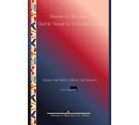 Moments & Milestones Monthly Planner & Gratitude Journal, Organize Your Month, Celebrate Your Moments with a Black Cat