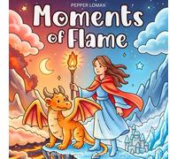 Moments of Flame Coloring Book for Adults & Teens: Simple & Whimsical Pages to Color Featuring Women and Their Cute Dragon Friends