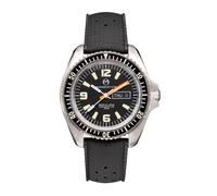 Momentum Sq30 Sea Quartz Eclipse Solar Silber / Schwarz Saphirglas Ø 42mm Tauch