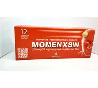MOMENXSIN 12 compresse rivestite 200mg-30 mg