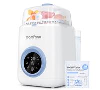 MOMFANN Baby Bottle Washer-19 min Rapid Wash, sterilizzatore e asciugatrice, detergente tutto in uno, bottiglie, parti della pompa e accessori essenziali per i neo genitori, regalo - sostituisce il