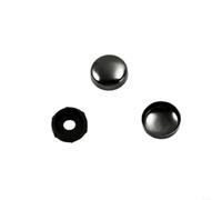 Momfin Coperture decorative della vite dello specchio, per il metallo | Copertura per vite a specchio, 16 mm, 20 mm, tappo decorativo per pannelli in vetro acrilico, finitura in metallo per cornici