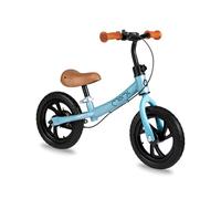 Momi BREKI Bicicletta senza pedali per bambine e per bambini e bambini a partire da 2 anni (peso corporeo massimo 25 kg), telaio in metallo stabile e leggero con un peso di 3 kg