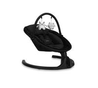 MoMi KENANI ONYX - Elegante Dondolo Elettrico Nero Per Bambini
