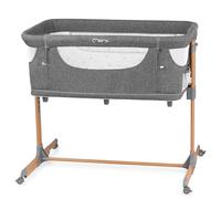 Momi Lettino multifunzione SMART BED 4-in-1, lettino co-sleeping e box, per bambini fino a 15 kg di peso, con altezza regolabile a 5 livelli, con materassino, cinghie di fissaggio e rotelle