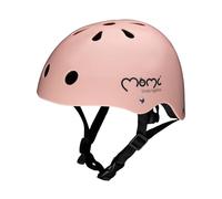 MoMi MIMI Casco regolabile, circonferenza 48-55 cm, casco da bicicletta resistente, 11 prese d'aria, imbottitura in schiuma, cinturino regolabile