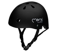 MoMi MIMI Casco regolabile, circonferenza 48-55 cm, casco da bicicletta resistente, 11 prese d'aria, imbottitura in schiuma, cinturino regolabile