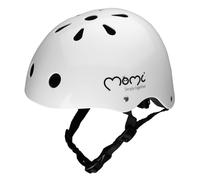 MoMi MIMI Casco regolabile, circonferenza 48-55 cm, casco da bicicletta resistente, 11 prese d'aria, imbottitura in schiuma, cinturino regolabile