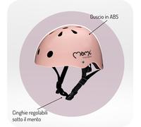 MoMi MIMI casco rosa opaco - Giocolandia