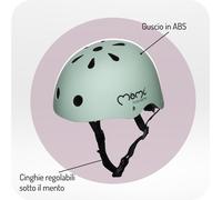 MoMi MIMI casco verde opaco - Giocolandia