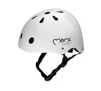Momi Mimi, Helmet Unisex Jugend, Bianco Opaco, 47-58