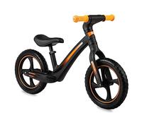 Momi MIZO Balance bike per bambine e bambini (peso corporeo massimo 25 kg), bicicletta senza pedali a due ruote con ruote antiforatura e poggiapiedi in plastica, struttura leggera - solo 3 kg