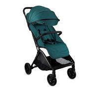 MoMi passeggino ANDREA: sistema di chiusura automatica, cinture di sicurezza a 5 punti, portabicchieri, cestino, zainetto fasciatoio, zanzariera, parapioggia, con funzione per gemelli