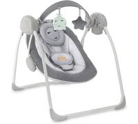 MoMi Sdraietta Elettrica ed Altalena con Melodie e Timer LISS Orsetto GREY