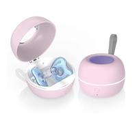 MOMMED Sterilizzatore UV Portatile, Sterilizzatore Portatile per Succhietti, Sterilizzazione al 99,99% in 3 Minuti, Autonomia della Batteria di 270 Minuti, Disinfettante per Succhietti da Viaggio-rosa