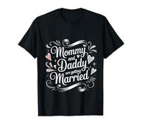 Mommy And Daddy Are Getting Married Kid Wedding |- Maglietta