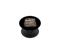Mommy And Daddy Are Getting Married Kid Wedding |- PopSockets PopGrip Adesivo