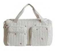 Mommy Baby Duffle Bag - Borsa per pannolini trapuntata di capacità per donne con tasche multiple per ospedale e viaggio per il fine settimana Stile 1 borsone per neonati per la mamma Graziose