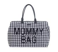 Mommy Bag Borsa Fasciatoio Con Materassino Pied De Poule