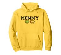 Mommy Powered By Love Fueled By Coffee Felpa con Cappuccio