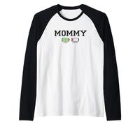 Mommy Powered By Love Fueled By Coffee Maglia con Maniche Raglan
