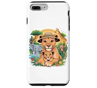 Mommy Safari Adventure - Carino Jungle Animal Family Matching Custodia per iPhone 7 Plus/8 Plus