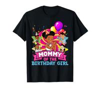 Mommy the Birthday Girl Party Pink Doll Decorazioni Famiglia Maglietta