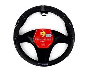 Momo Coprivolante Super Grip Universale Nero e Grigio