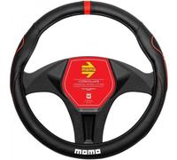 SWC014BR Momo Coprivolante Supergrip nero/rosso 38-39 cm