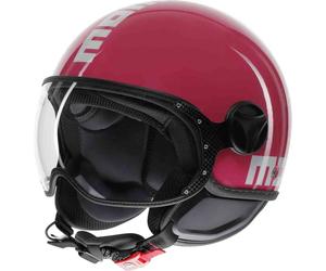 Momo Design casco jet Fgtr Classic 2206 Candy - Fucsia Bianco M