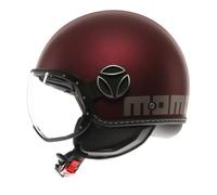 Momo Design casco jet Fgtr Evo 2206 - Amarena opaco / Decal Argento M