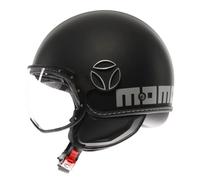 Casco Jet Momodesign FGTR EVO Mono Black/Silver