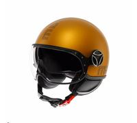 Momo Design Casco Moto Jet FGTR EVO E2206 HIP Ocra Opaco/Texture Grigia XS