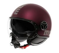 MOMO DESIGN CASCO MOTO JET FIGHTER EVO MATT BLACK/SILVER 22-06
