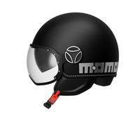 MOMO DESIGN FIGHTER EVO E2206 JET MONO MATT /BLACK SILVER COLORE OO1 NEW 2026