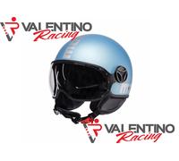 MOMO DESIGN FIGHTER EVO E2206 JET MONO MATT SPRING BLU / SILVER TG S 55/56 cm