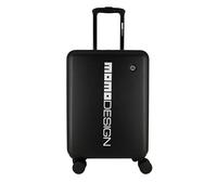 MOMO Design Momodesign Trolley Cabin Small con Logo Nero e Bianco
