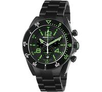 MOMO Design Orologio Dive Master MD1281BK-30 - Cronografo Al Quarzo da in Acciaio inox Placcato