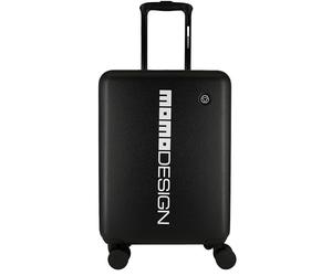 MOMO Design Trolley Cabin Medio con Logo Nero e Bianco